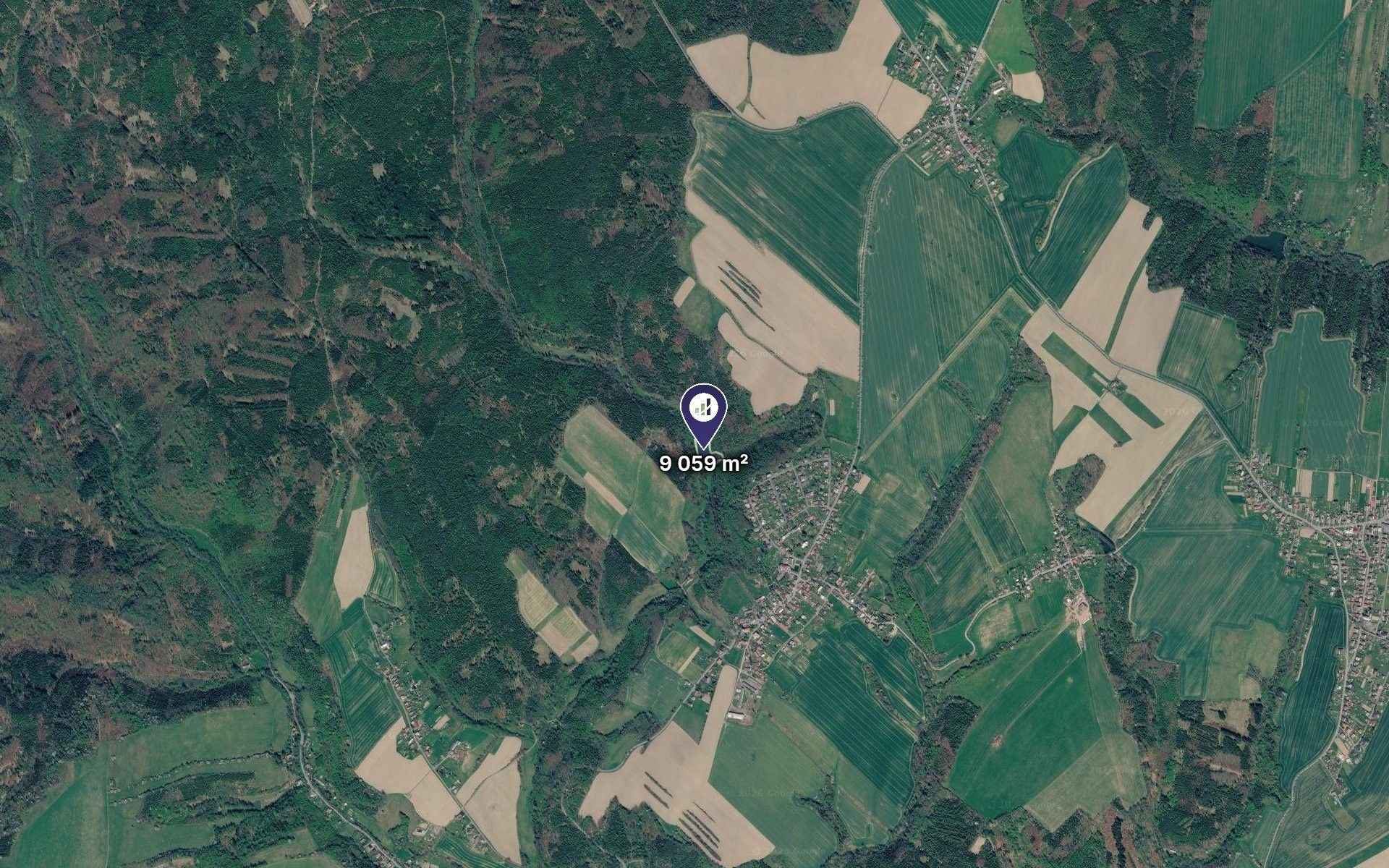 Louky, Slatina, 9 059 m² - 2