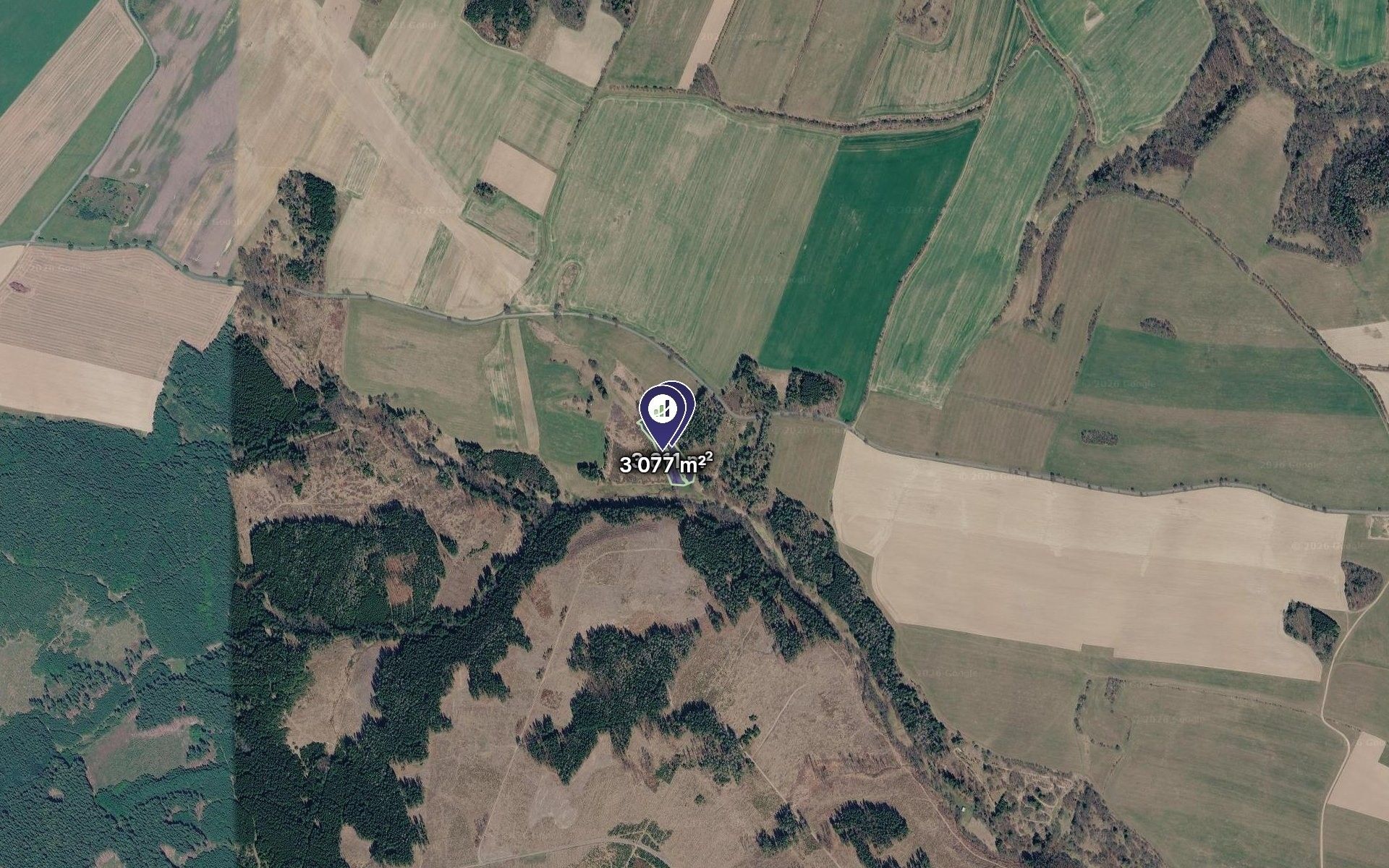 Louky, Lipová, 1 338 m² - 2