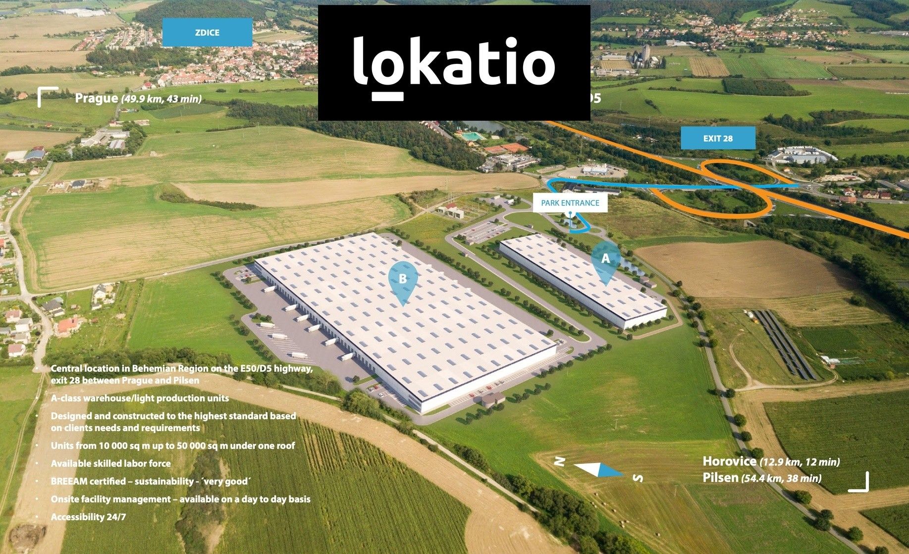 Sklad · 5 000 m² · Zdice - 3