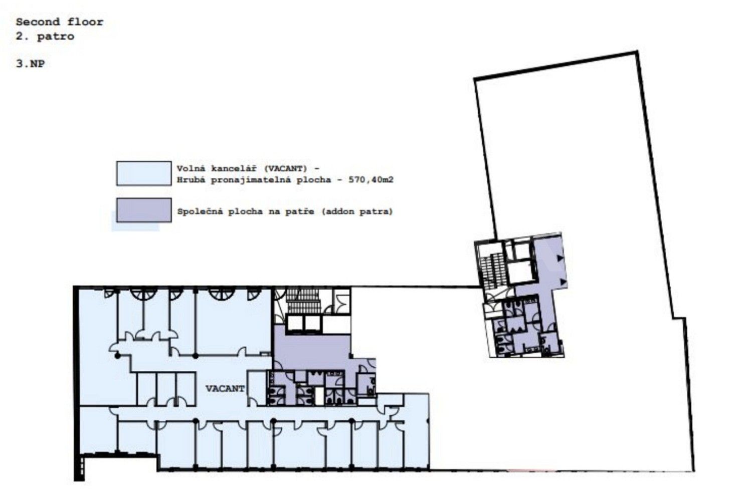 Kancelář · 570 m² · Moulíkova, Praha 5 - Smíchov - 3