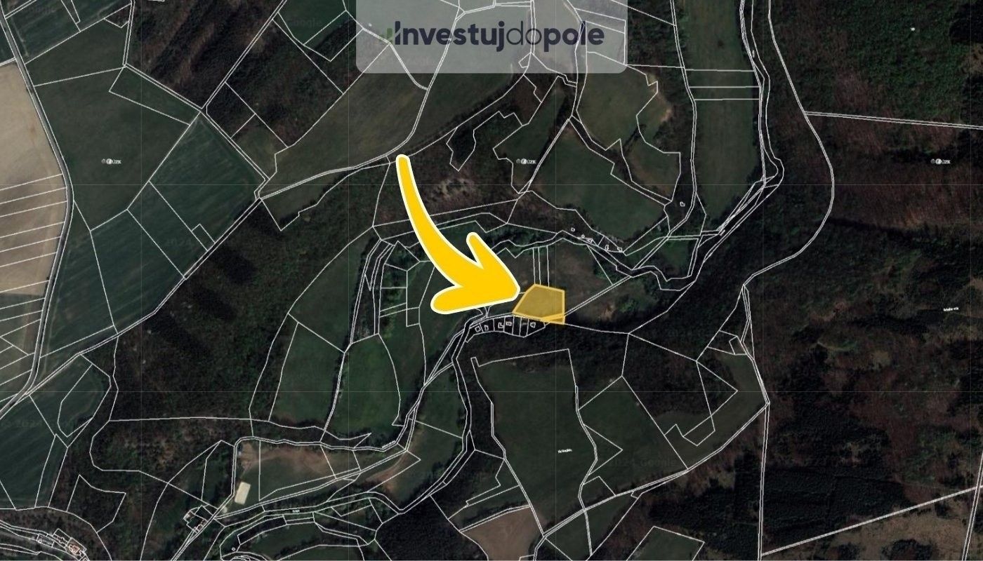 Prodej louka - Bojanovice, 4 632 m²