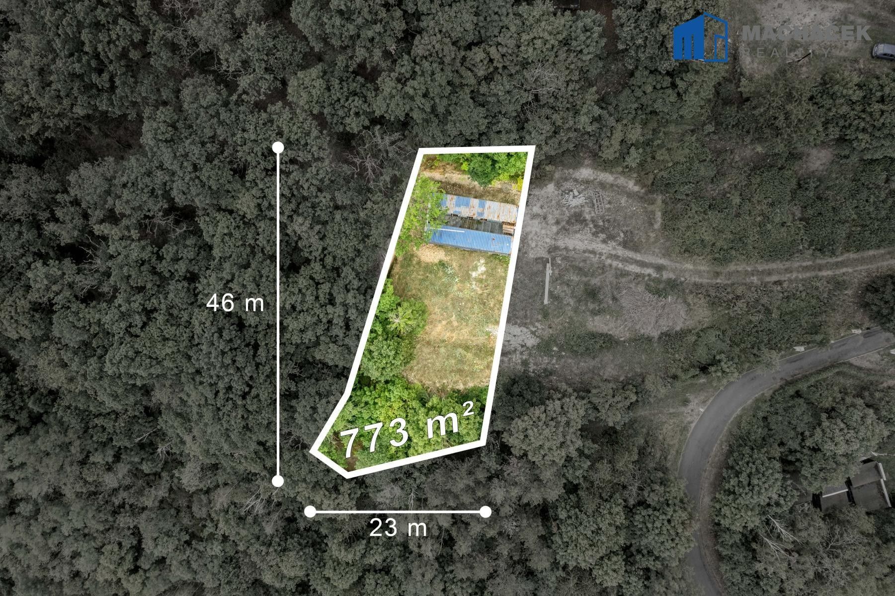 Pozemky pro bydlení, Na Novém světě , Most Souš, 988 m² - 1