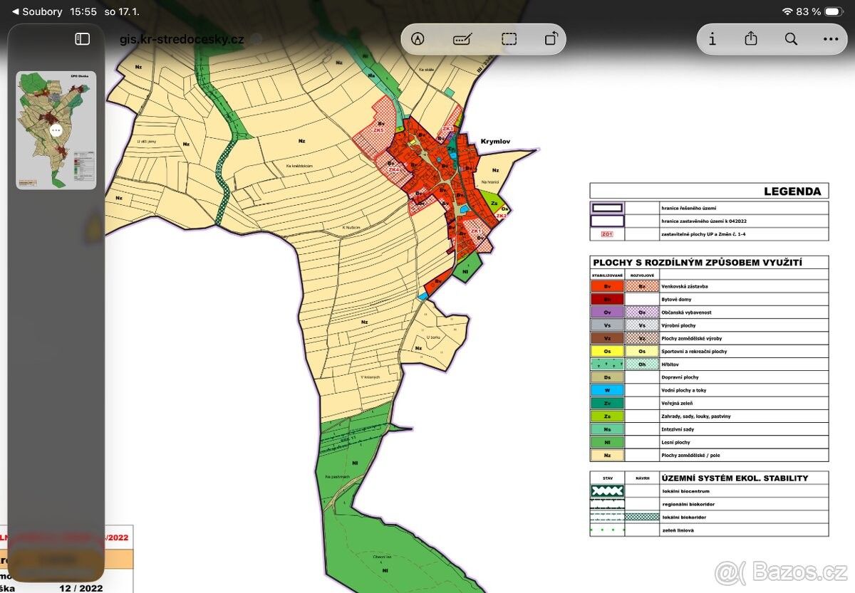 Pozemky pro bydlení, Kostelec nad Černými Lesy, 281 63