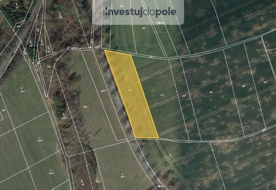 Zemědělské pozemky, Vysoké Mýto, 2 465 m²