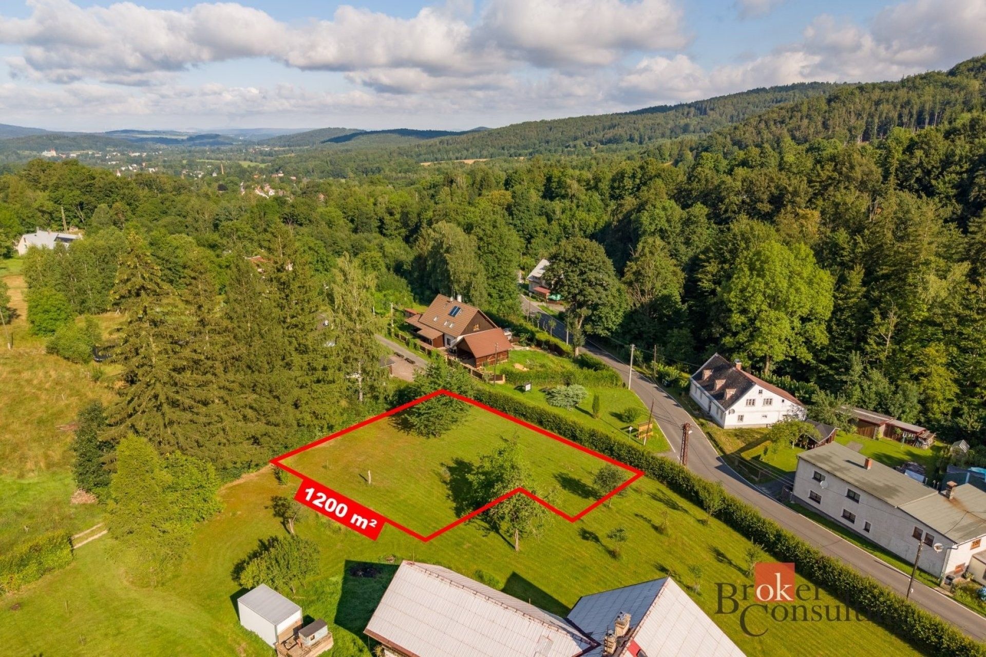 Pozemky pro bydlení, Bílý Potok, 1 200 m²