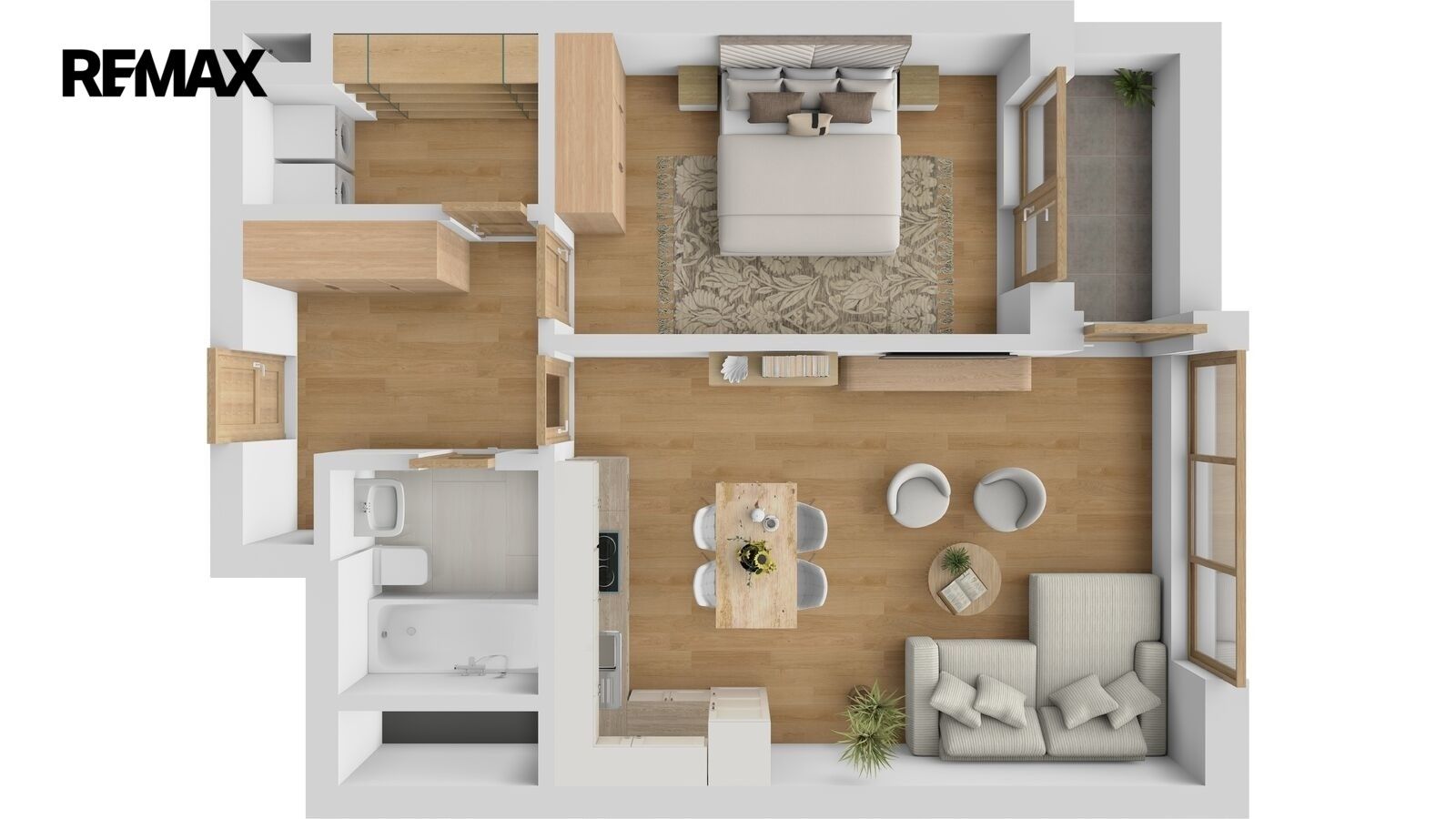 2+kk, Zimova 1025, Praha Kamýk, 58 m² - 2