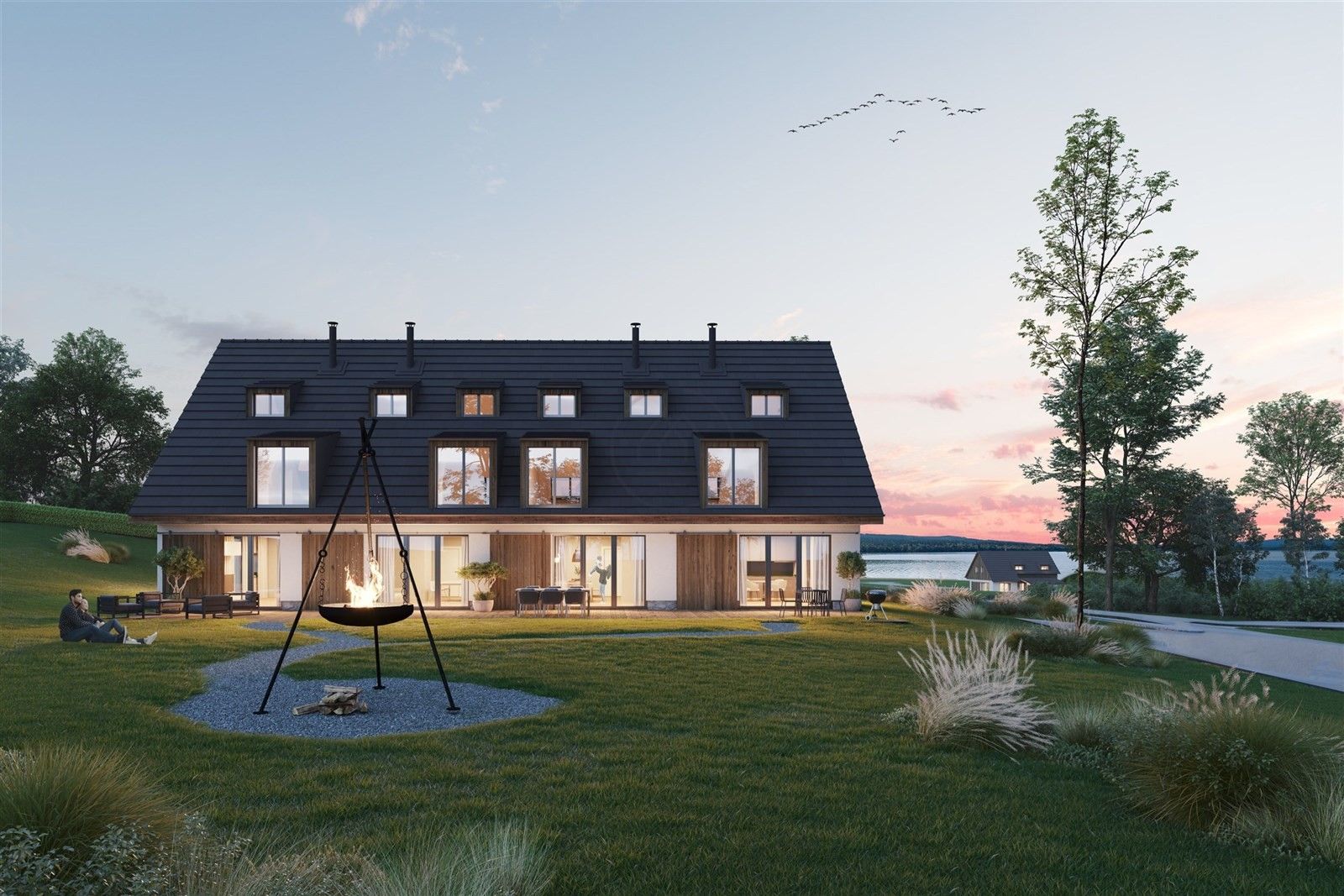 Rodinné domy, Frymburk, 125 m²