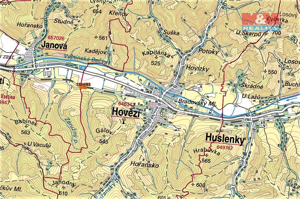 Prodej louka - Hovězí, okres Vsetín, Zlínský kraj - 5