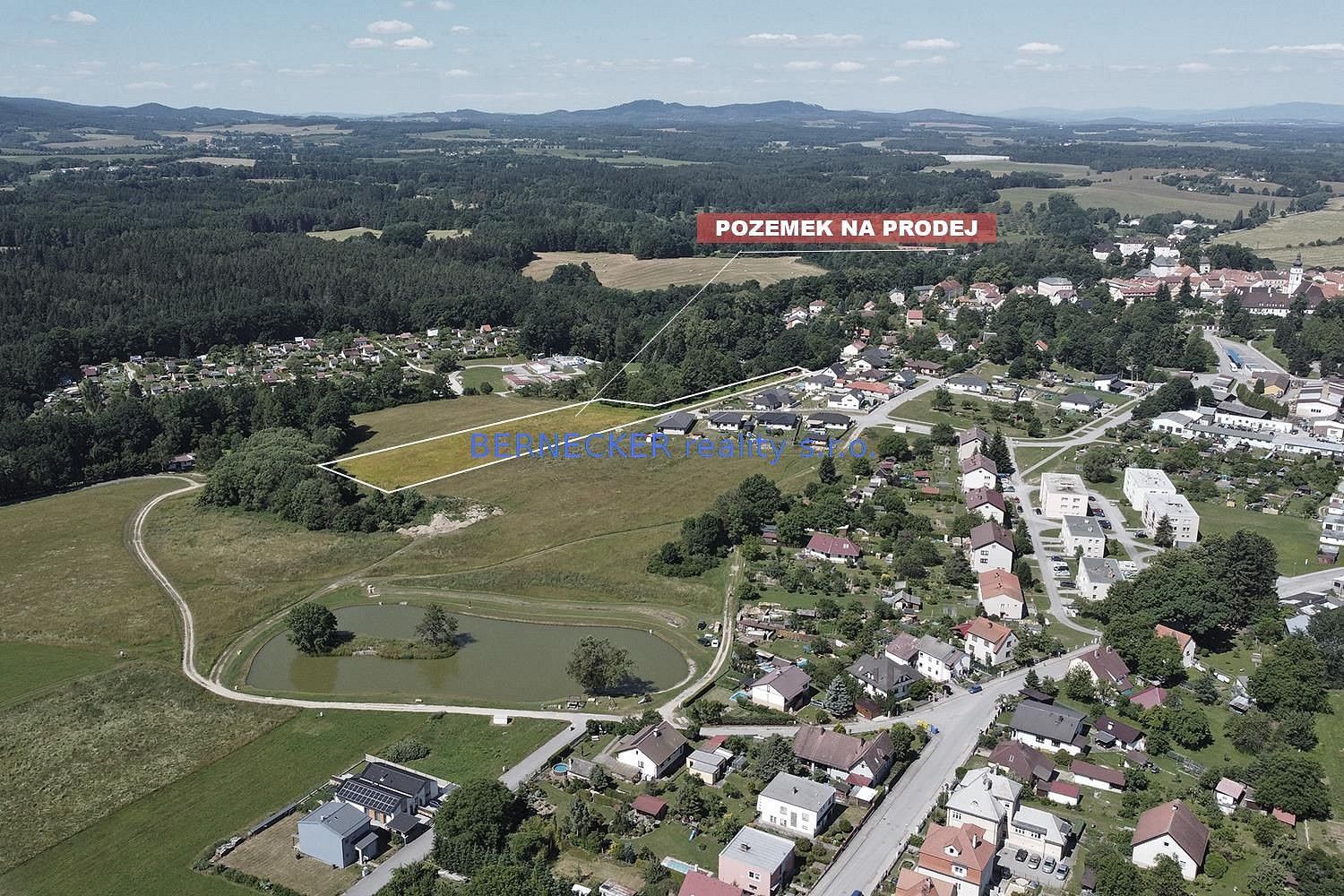 Pozemky pro bydlení, Nové Hrady, okres České Budějovice, Jihočeský kraj - 1