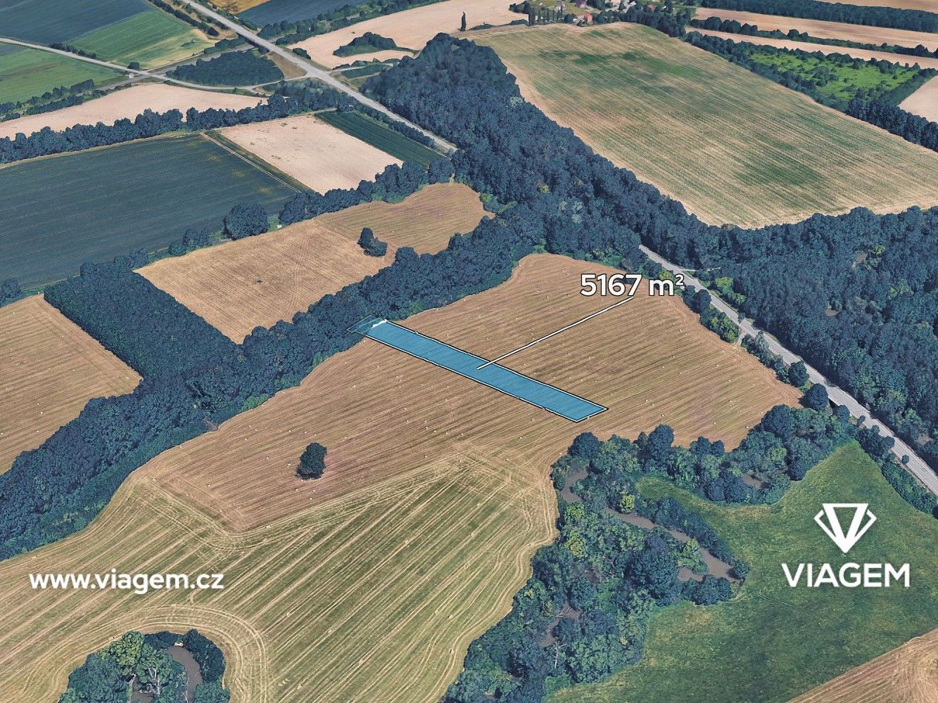Zemědělský pozemek, 861 m²