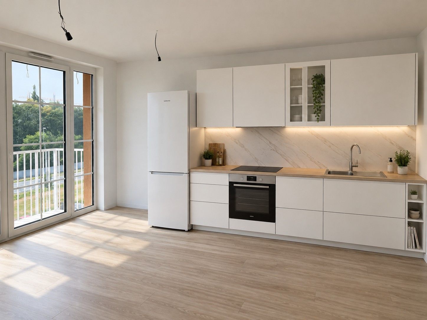 Pronájem byt 2+kk - Mladoboleslavská, Praha - Kbely, 59 m² - 5