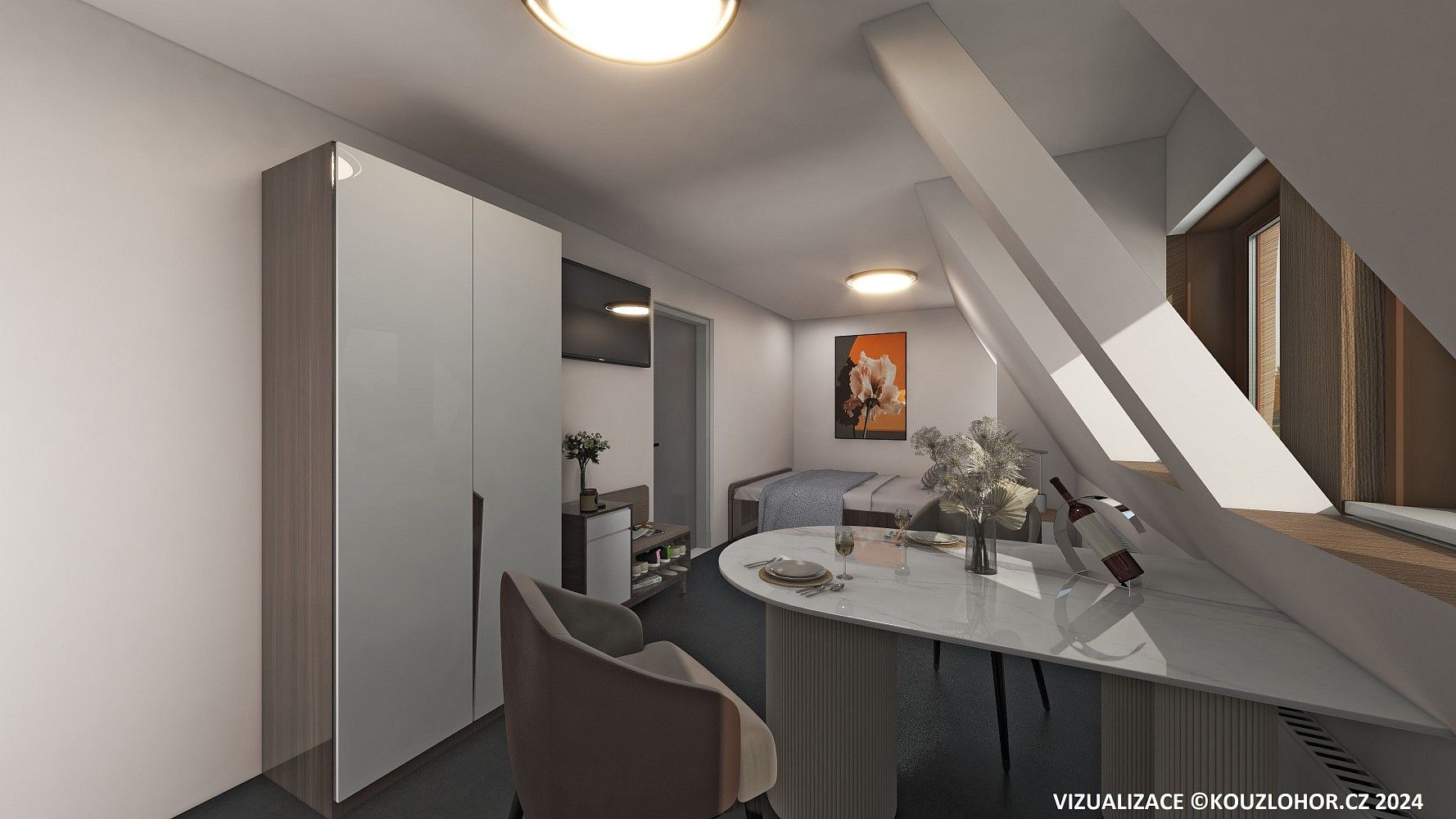 Prodej byt 1+kk - Janov nad Nisou - Hrabětice, okres Jablonec nad Nisou, Liberecký kraj, 24 m² - 2