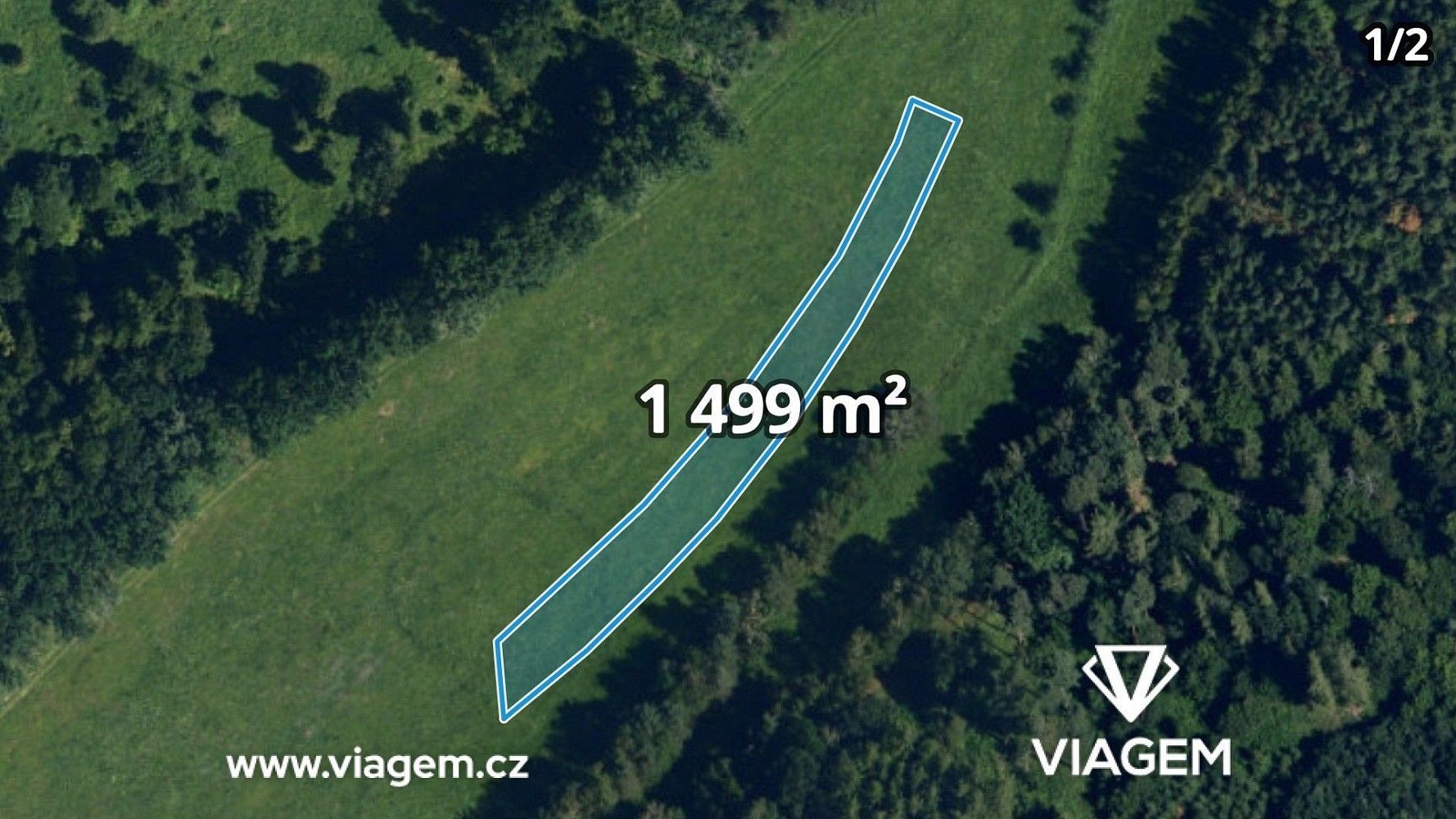 Zemědělský pozemek, 1 388 m²