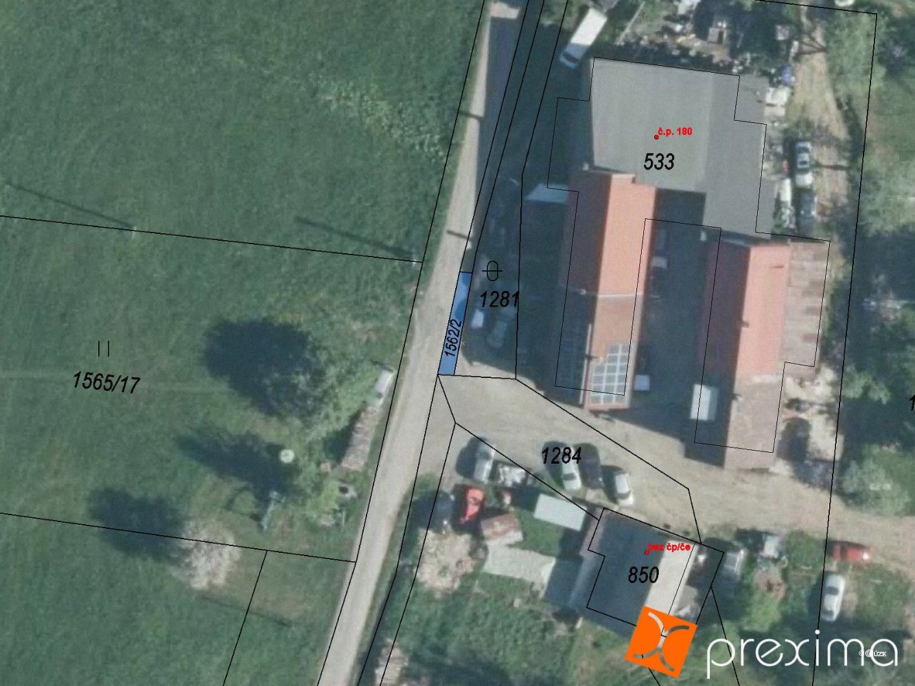 Komerční pozemek, 9 m²