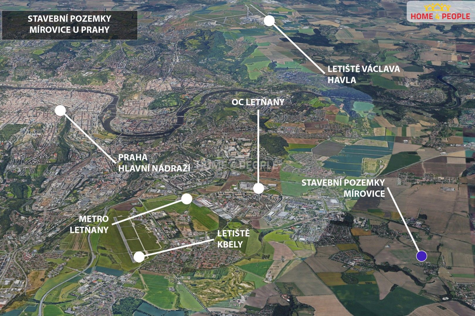 Prodej pozemek pro bydlení - Západní,Veleň, 1 000 m²
