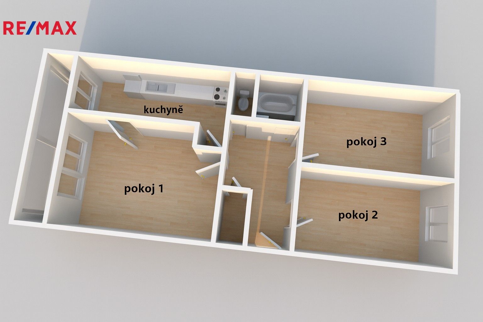 Prodej byt 3+1 - Brdičkova, Praha, 75 m²