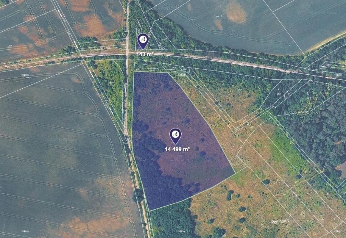 Zemědělské pozemky, Postřižín - 1