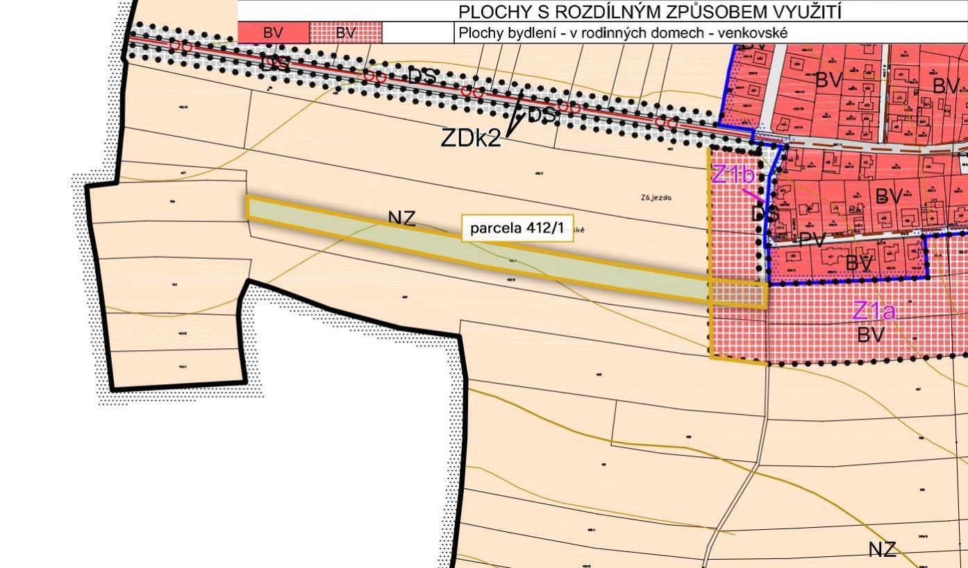 Prodej pozemek pro bydlení - Staré Jesenčany