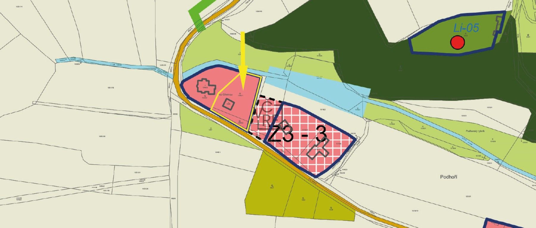 Prodej pozemek pro bydlení - Pod Babkou, Liteň, 2 m²