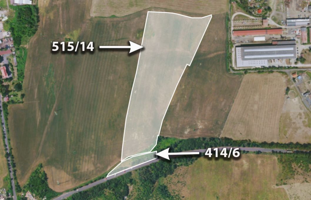 Zemědělské pozemky, Teplice, 12 392 m²
