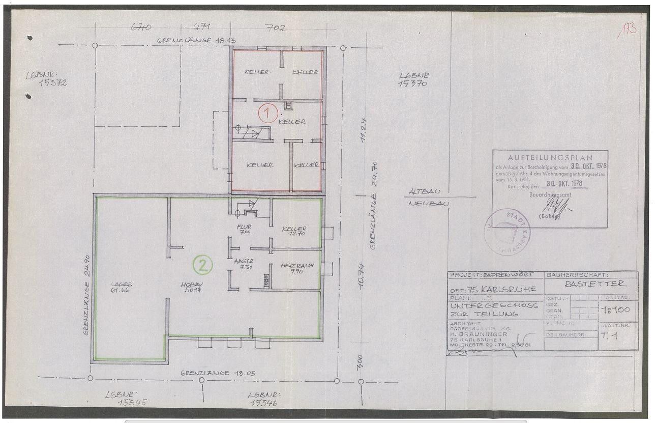 Rodinné domy, Karlsruhe Daxlanden Baden-Württemberg 76189, 360 m² - 1