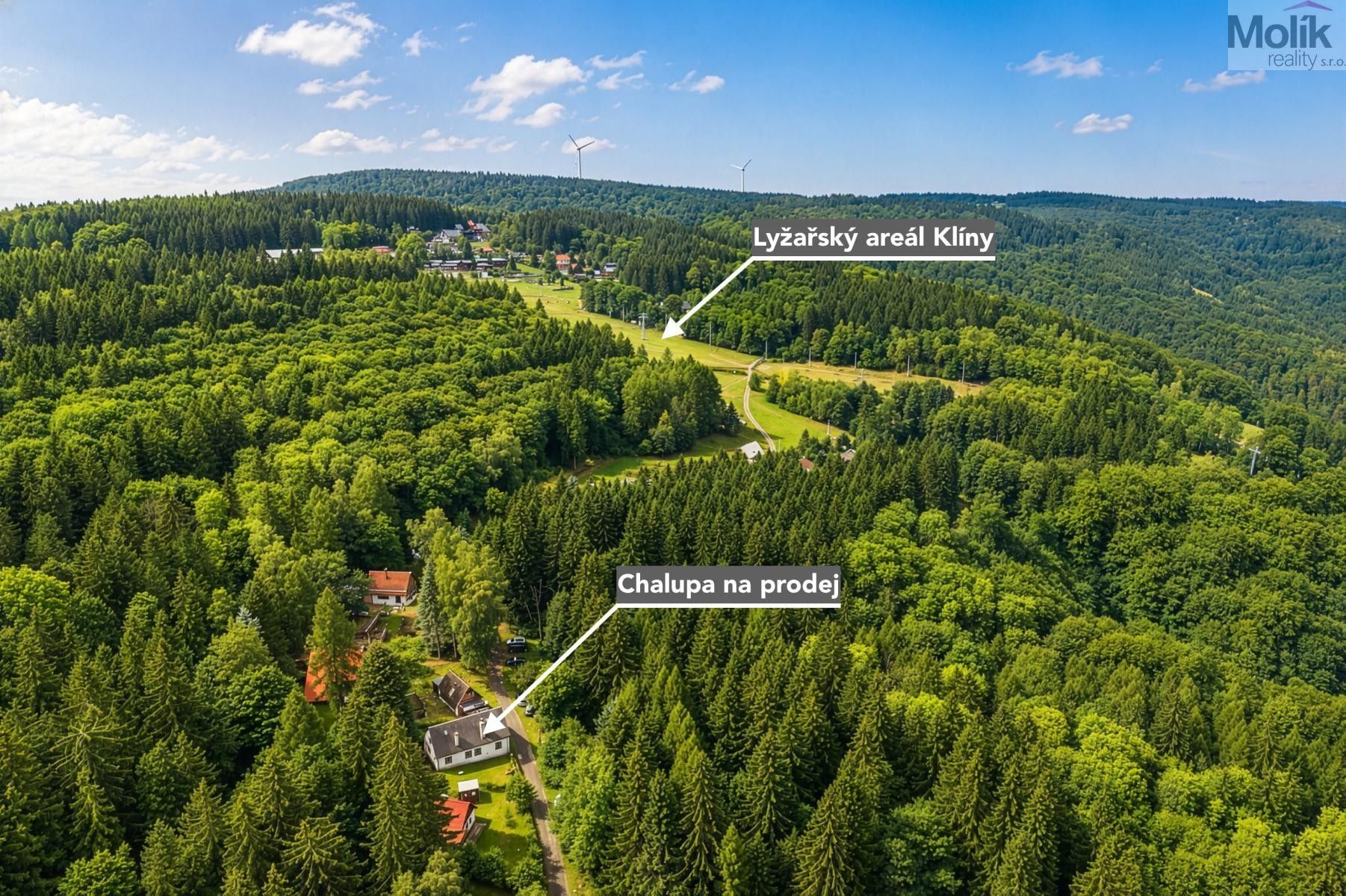 Prodej chalupa - Klíny Rašov, 126 m² - 2