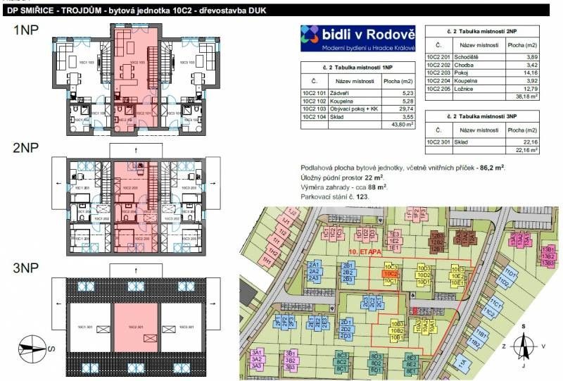 Byt 3+kk · 108 m² · Smiřice Rodov - 3