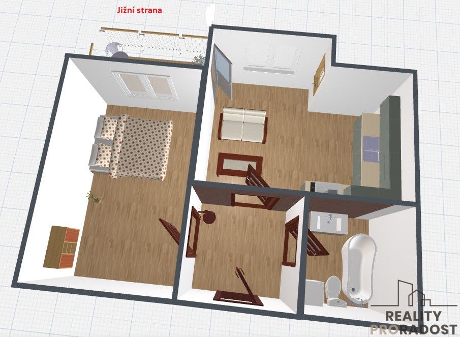 Prodej byt - Drásov, 664 24