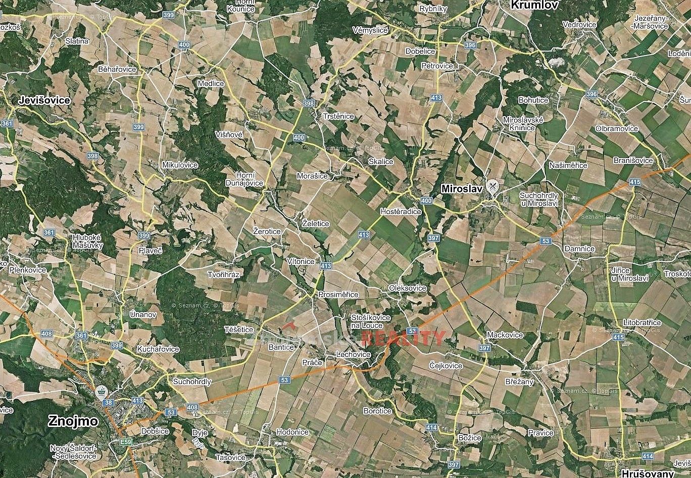 Ostatní, Mikulovice, okres Znojmo, Jihomoravský kraj, 2 300 m² - 1