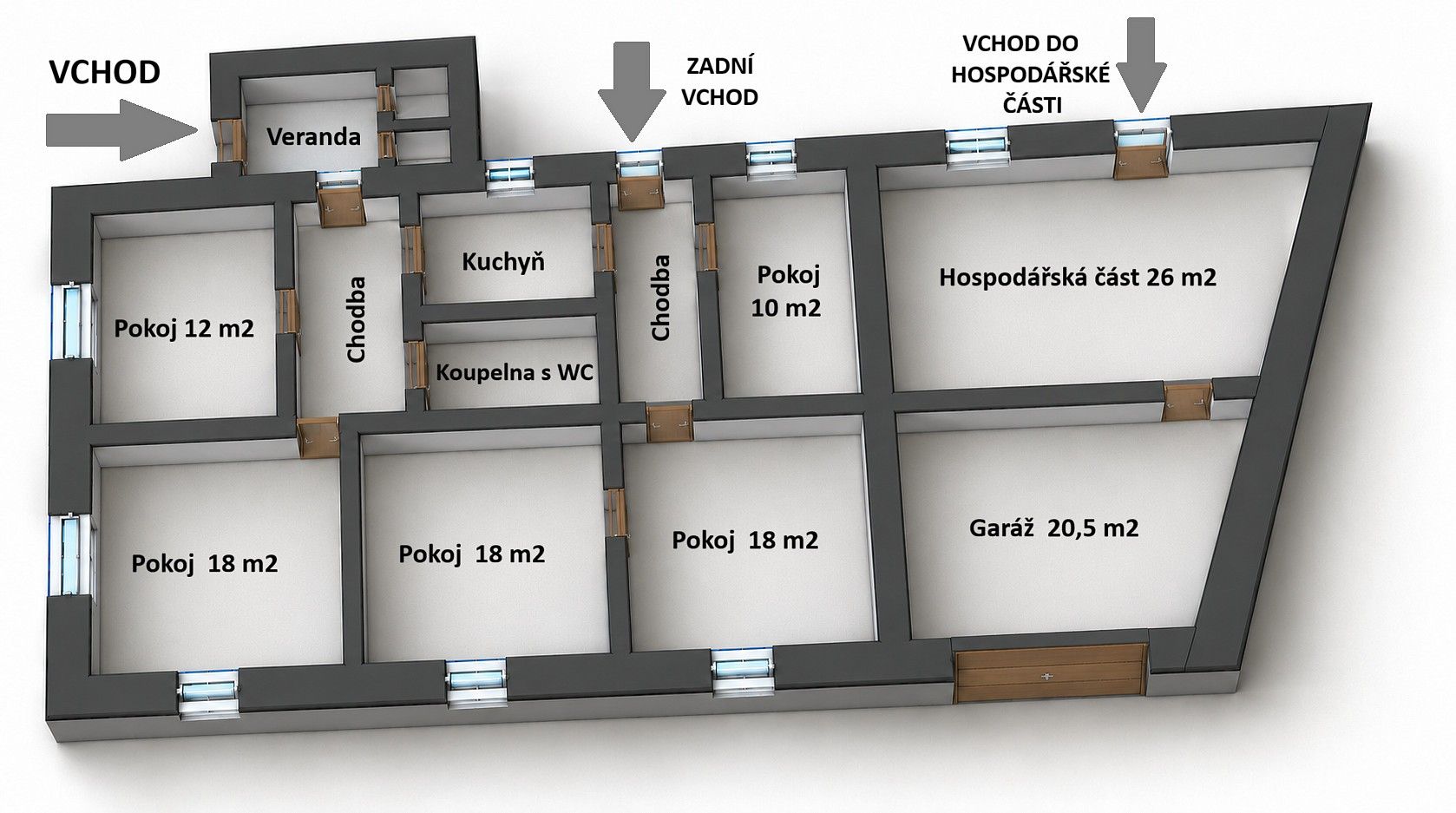 Rodinný dům · 110 m² · Čeplova, Čáslav - Čáslav-Nové Město, okres Kutná Hora - 3
