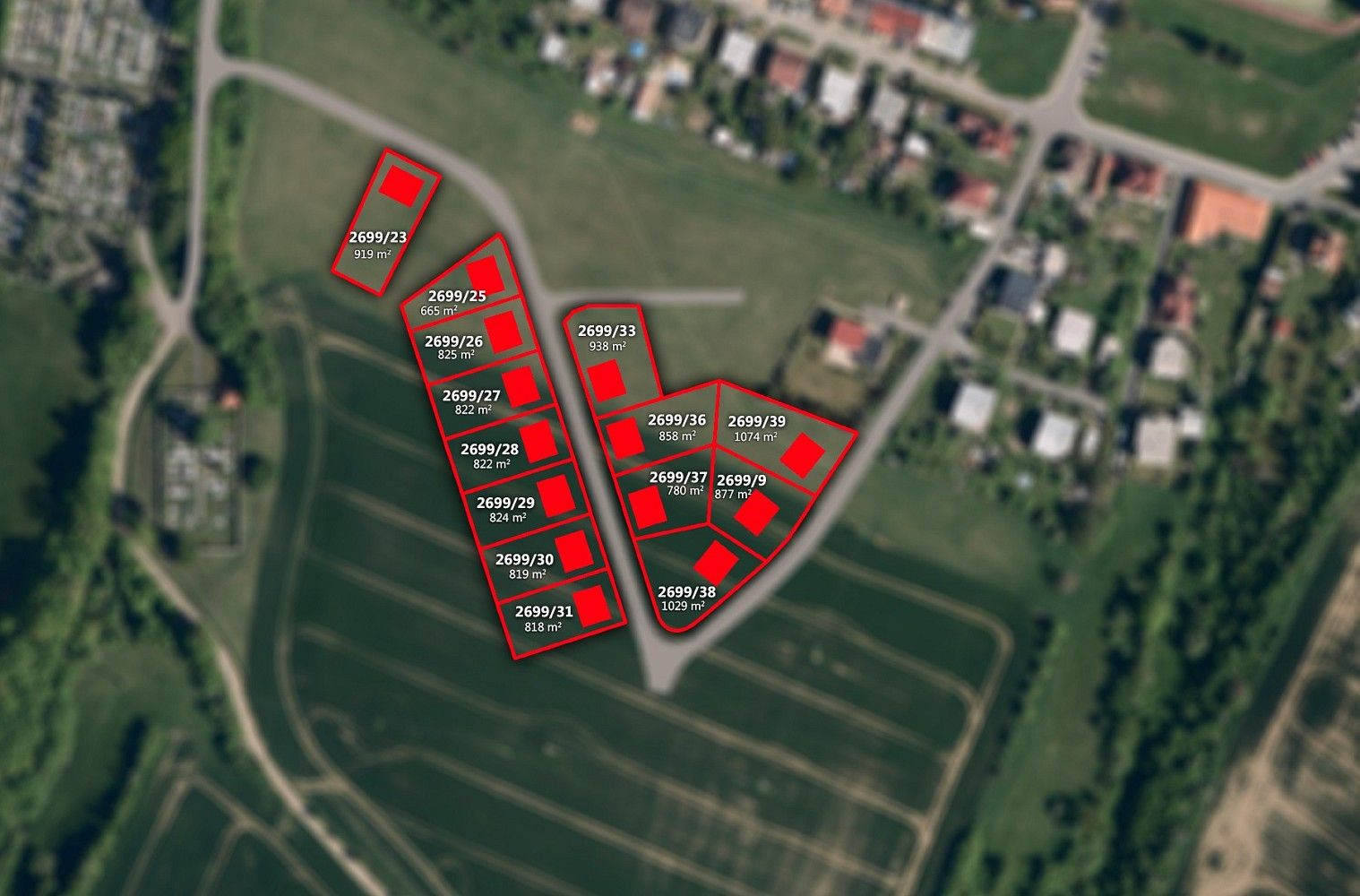 Pozemek pro bydlení · Želechovice nad Dřevnicí, okres Zlín, Zlínský kraj - 3