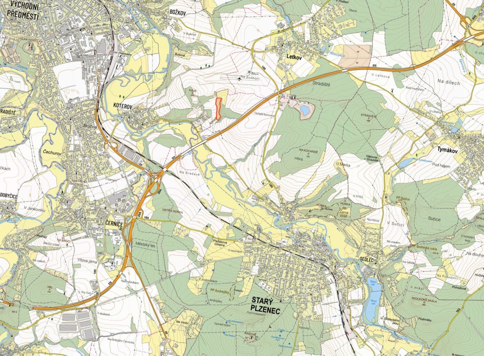Louky, Starý Plzenec - 2