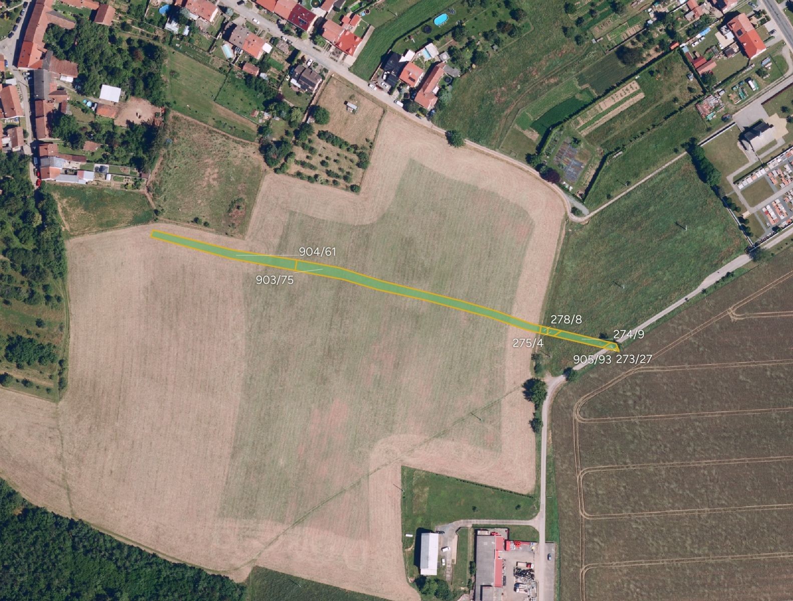 Zemědělský pozemek, 1 178 m²