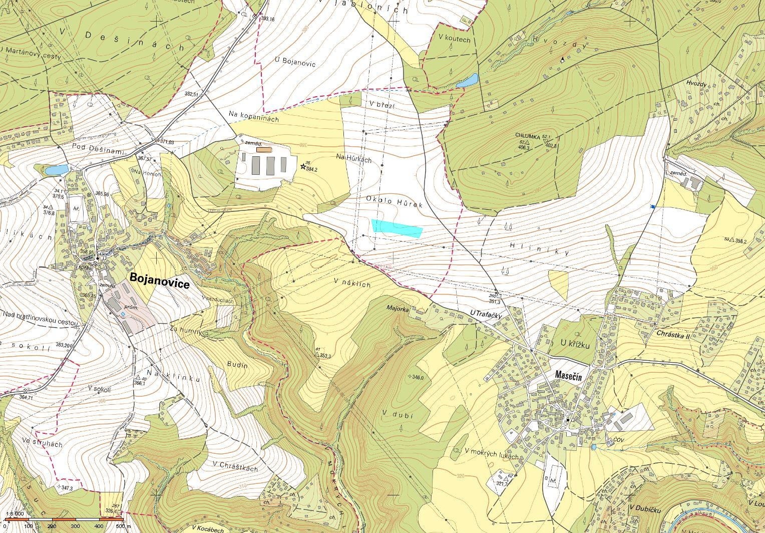 Prodej zemědělský pozemek - Masečín, Štěchovice, 8 911 m² - 5