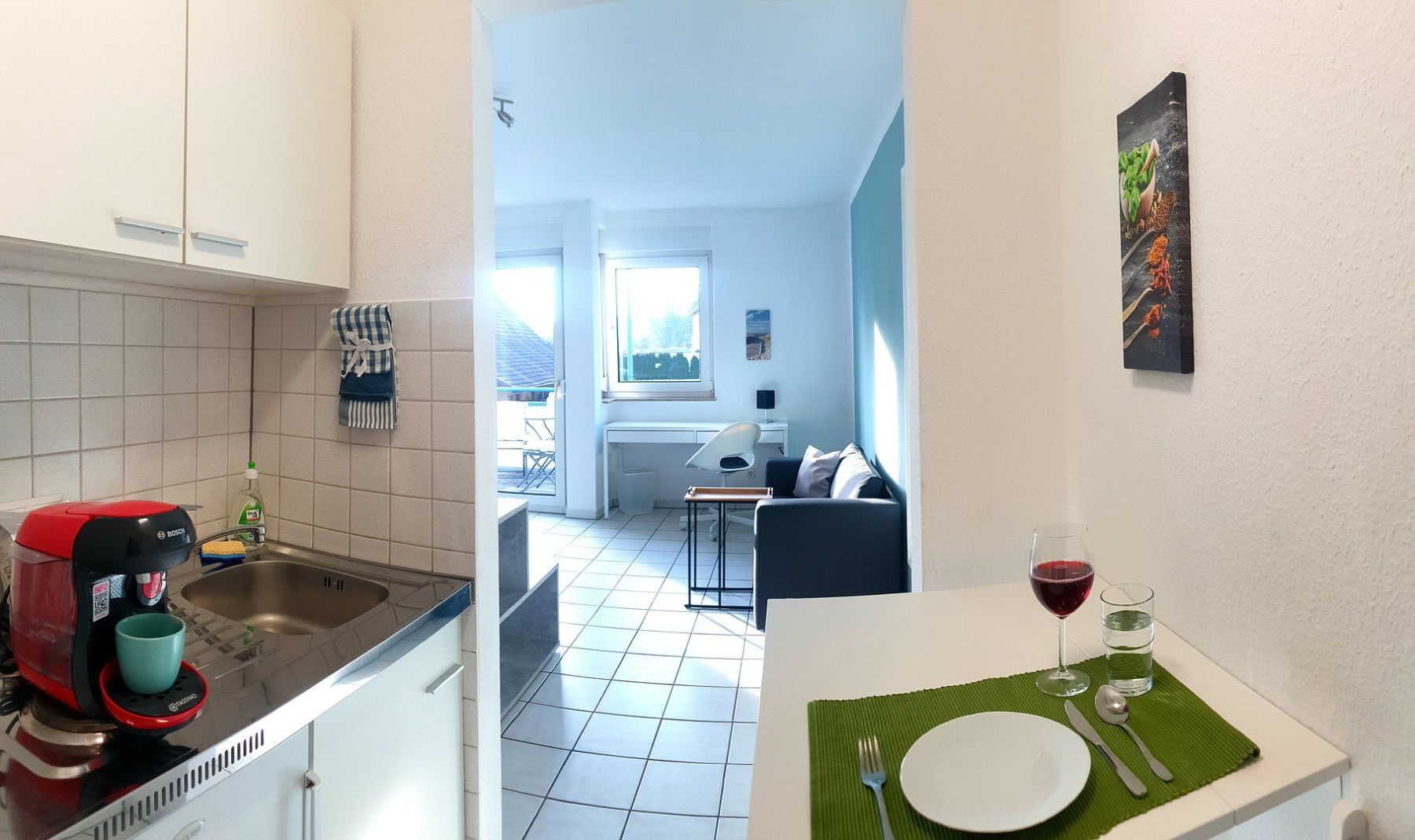 1+1, , Bádensko-Württembersko, 28 m² - 1