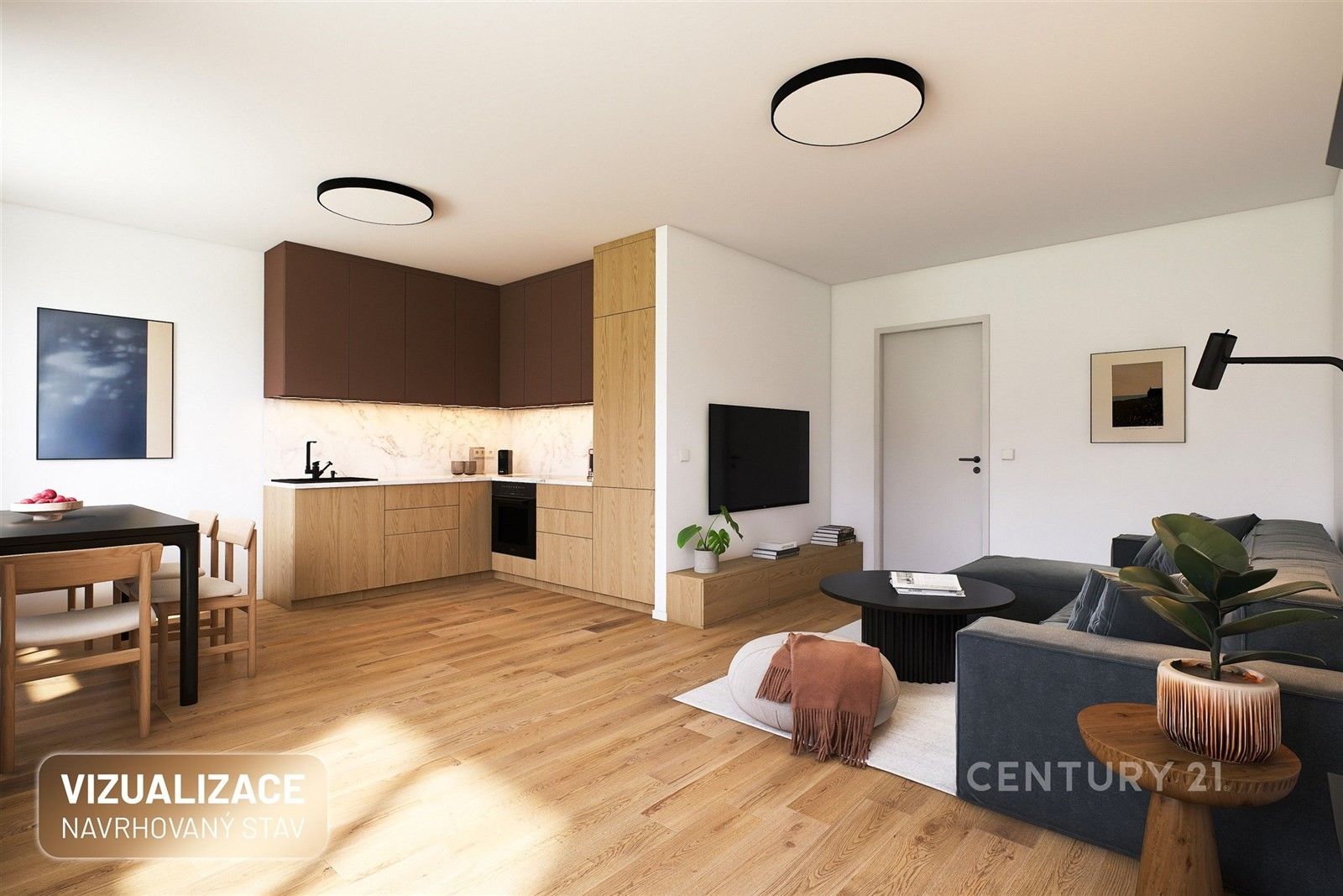 3+1, Hřebečská 2593, Kladno Kročehlavy, 68 m² - 2