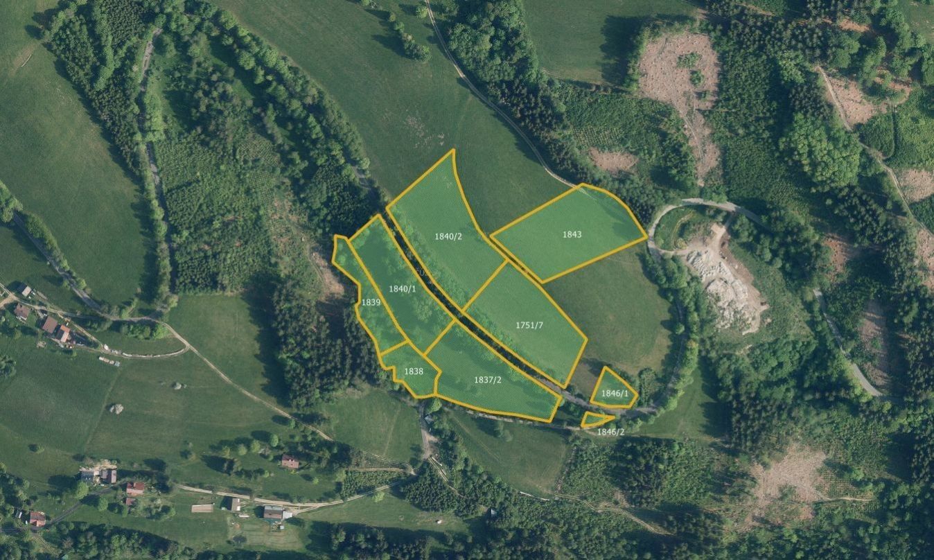 Zemědělské pozemky, Sklenařice, Vysoké nad Jizerou