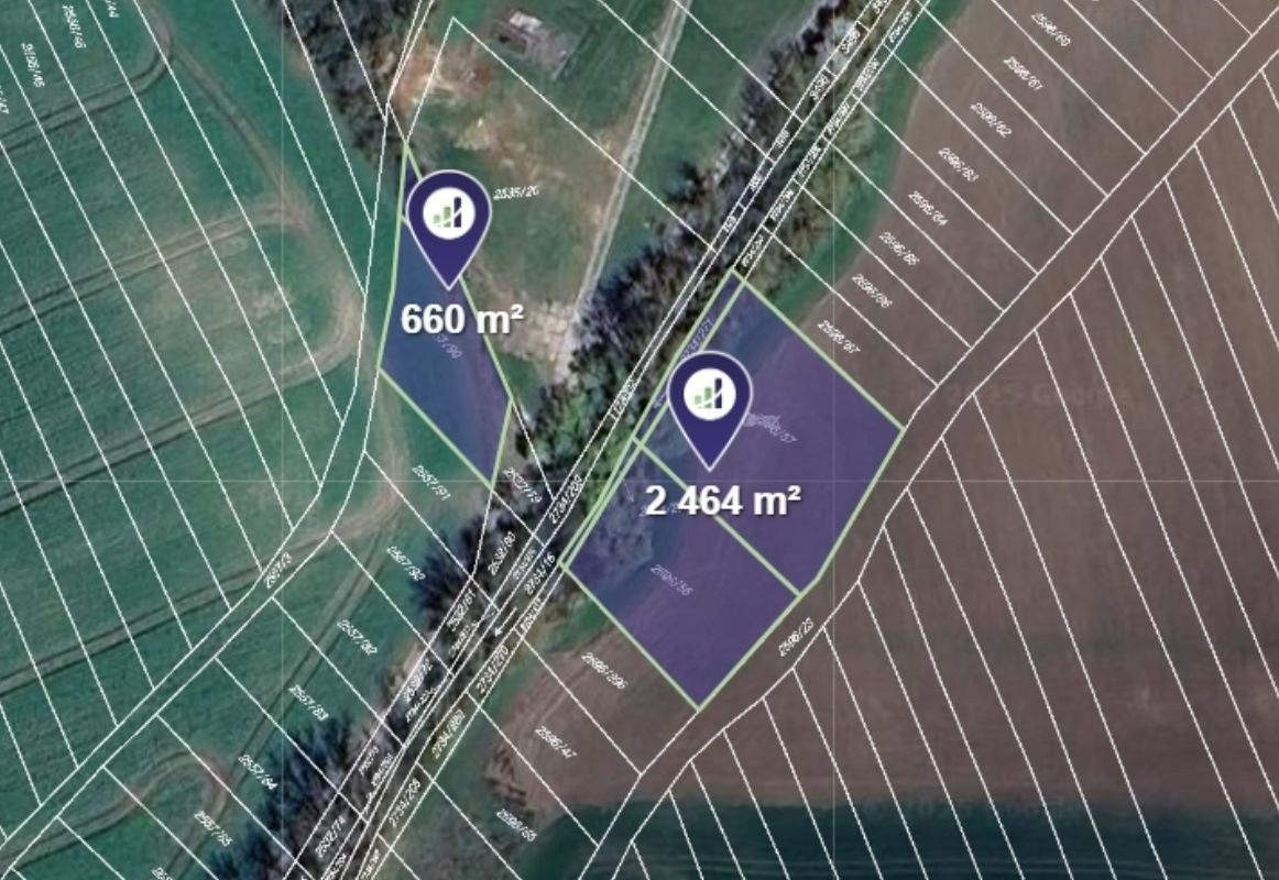 Zemědělské pozemky, Bučovice, 1 562 m²