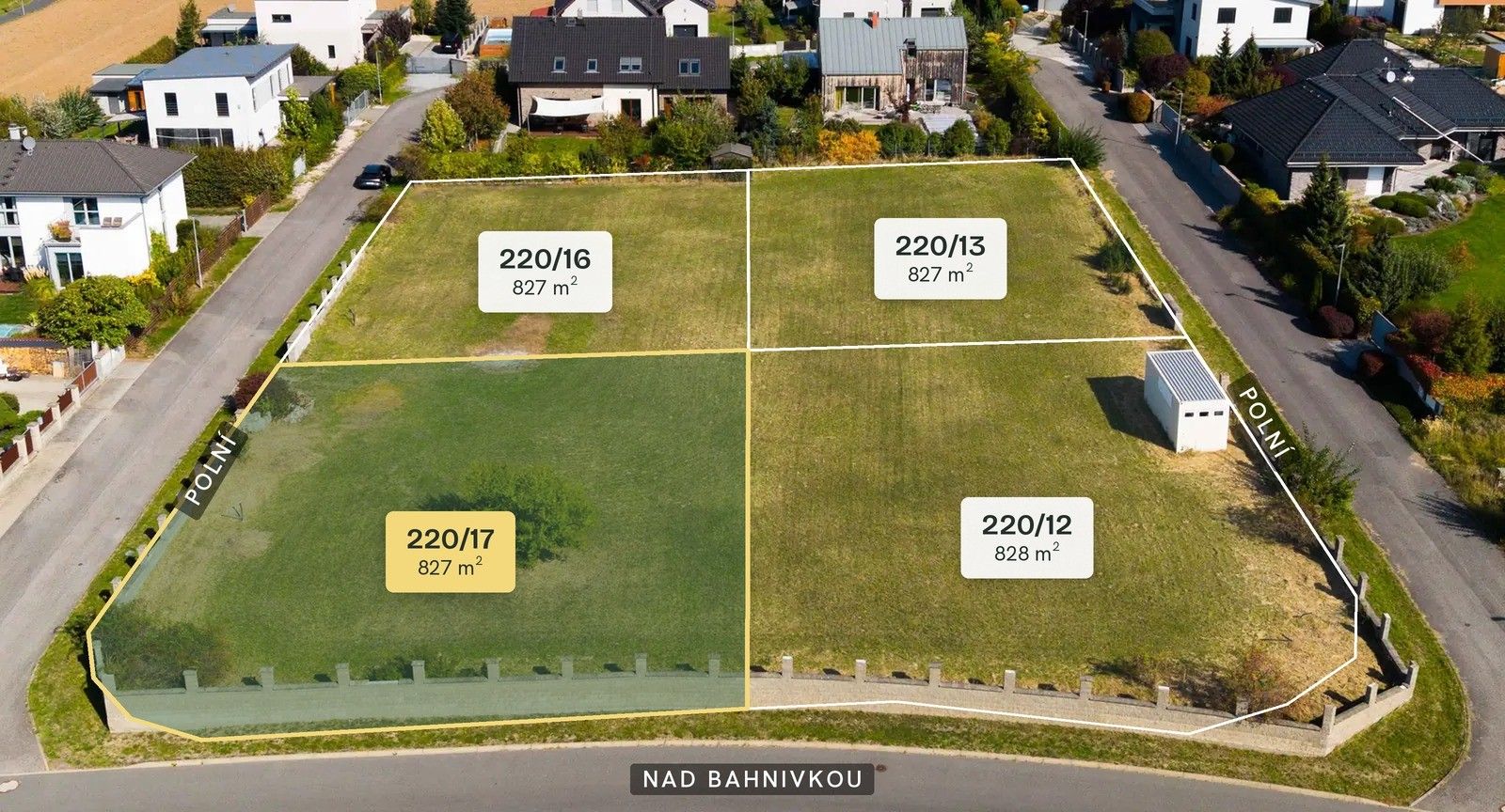 Pozemek pro bydlení, 827 m²