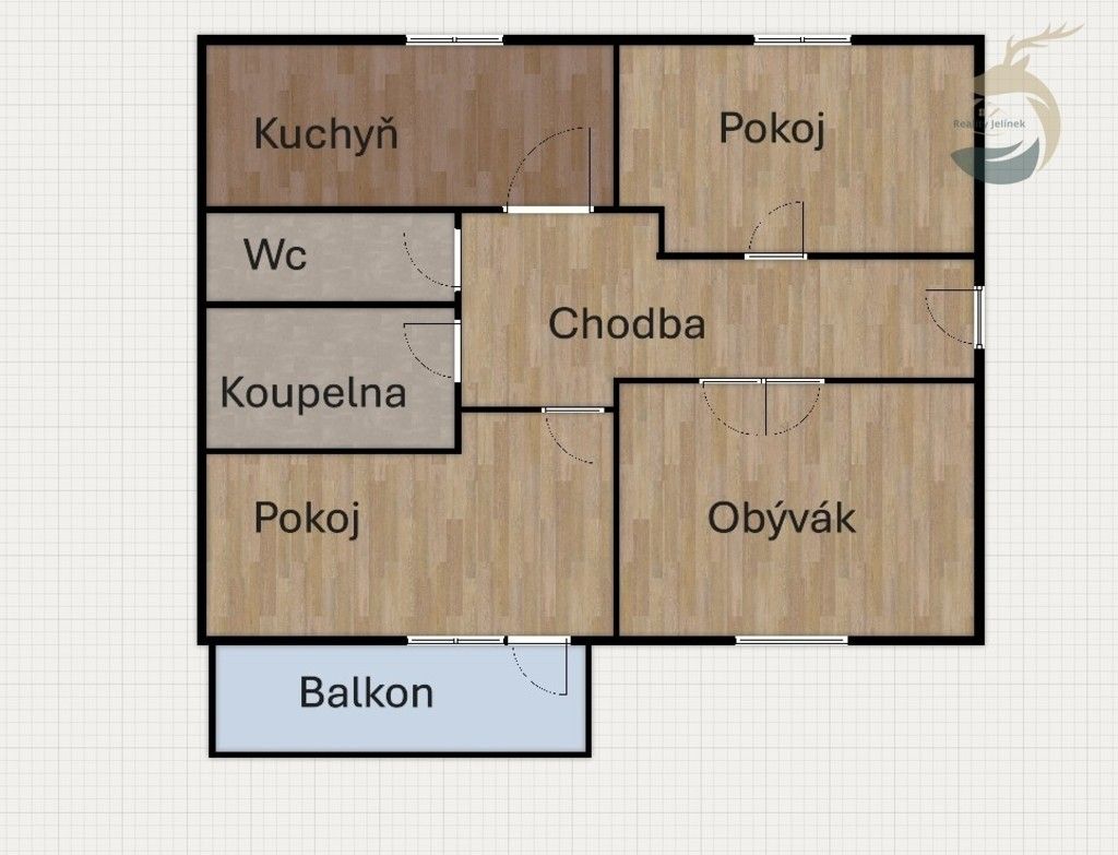Prodej byt 3+1 - Měchurova, Klatovy, 68 m²