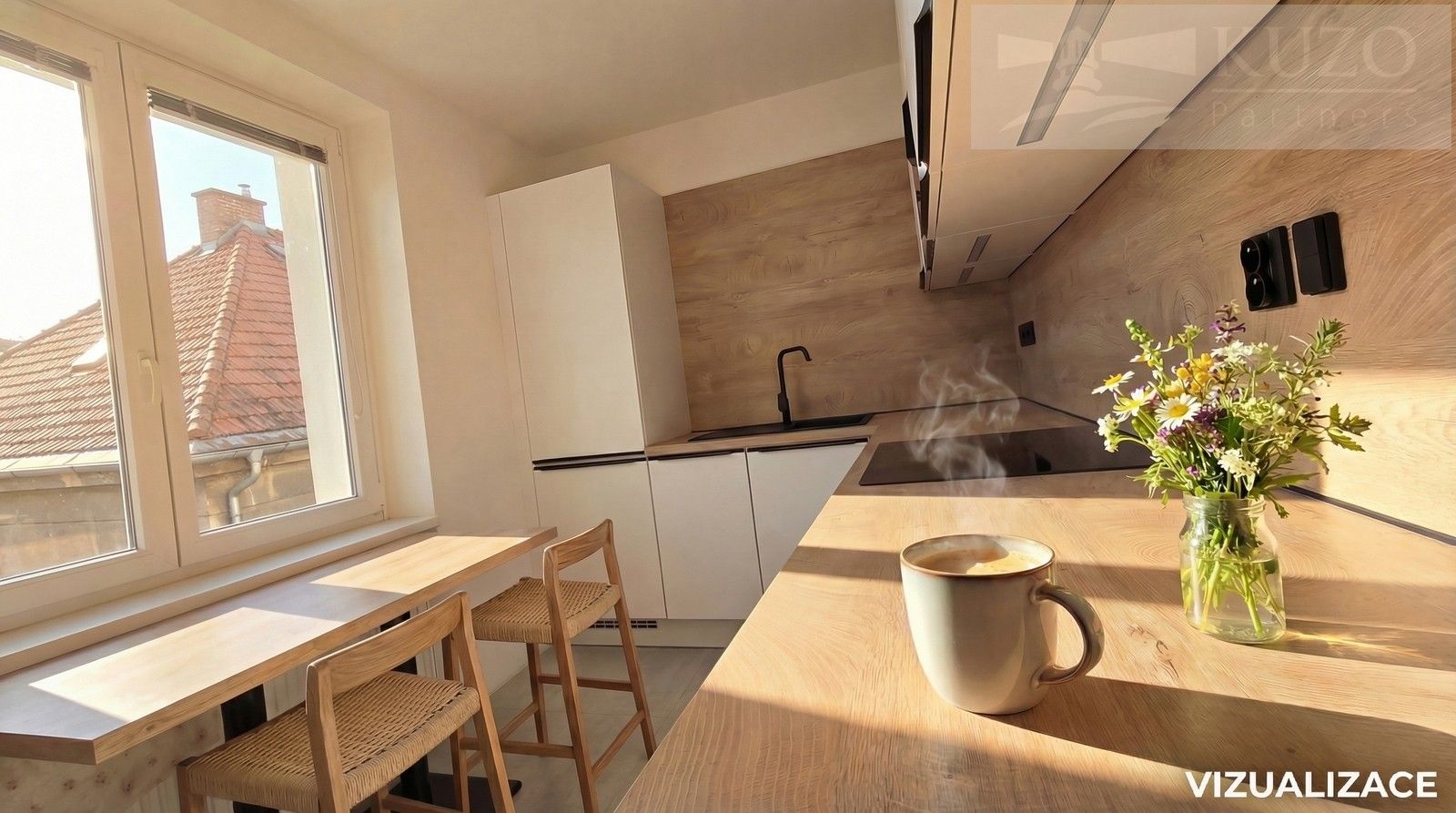 1+kk, Rudolfovská tř., České Budějovice, 48 m²