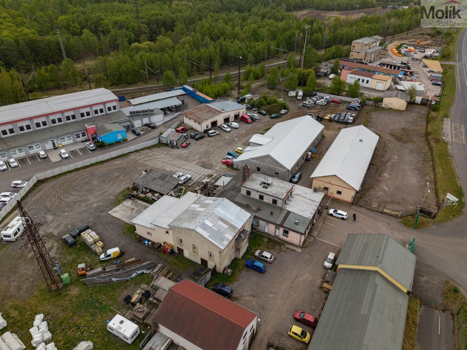 Kanceláře, Dolní Jiřetín, Horní Jiřetín, 1 652 m² - 1