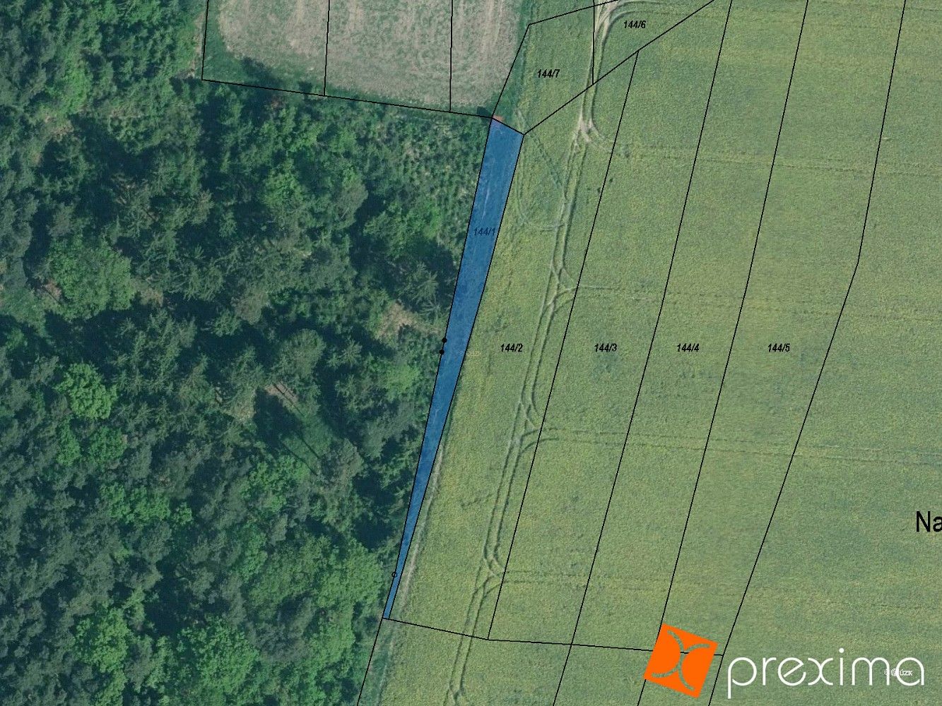 Zemědělské pozemky, Čížová, okres Písek, Jihočeský kraj - 1