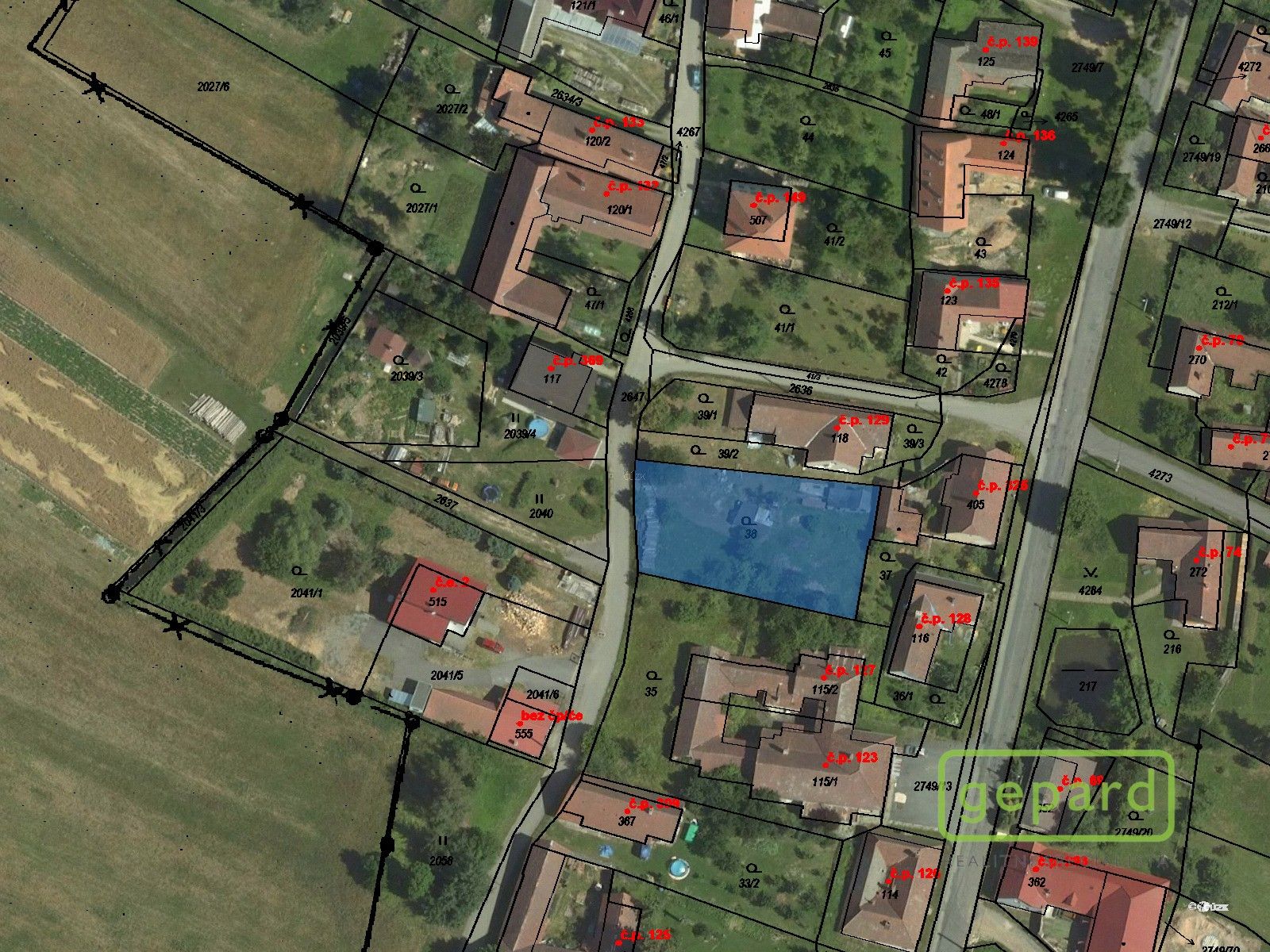 Pozemky pro bydlení, Horní Štěpánov, 1 m²