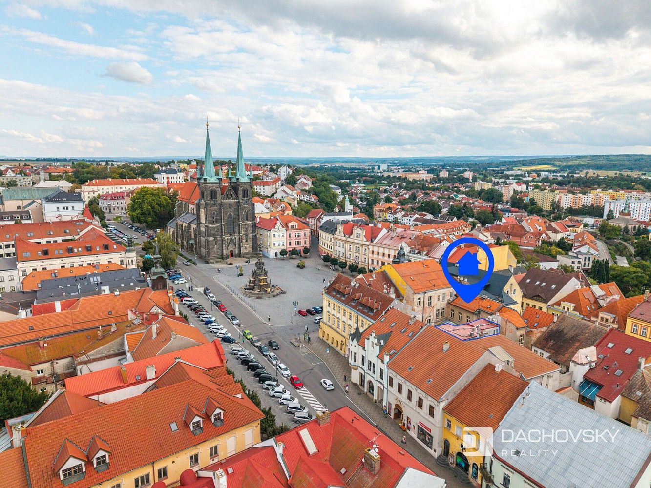 3+kk, Resselovo náměstí, Chrudim - Chrudim I, 90 m² - 1