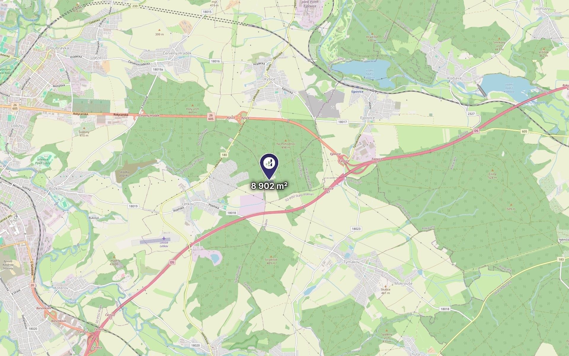 Zemědělský pozemek · 8 902 m² · Kyšice - 3