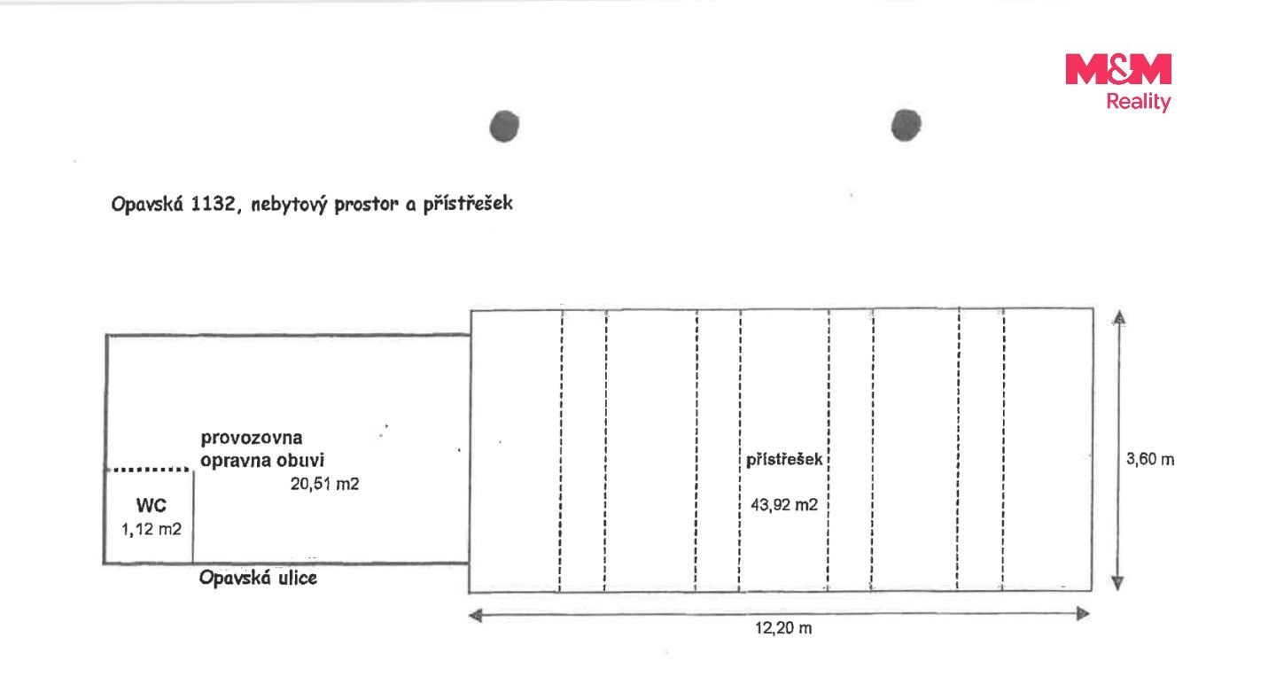Pronájem obchodní prostory - Opavská, Ostrava, 21 m² - 5