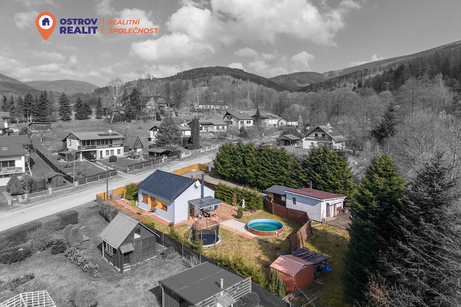 Prodej rodinný dům - Loučná nad Desnou - Kociánov, okres Šumperk, 75 m² - 2