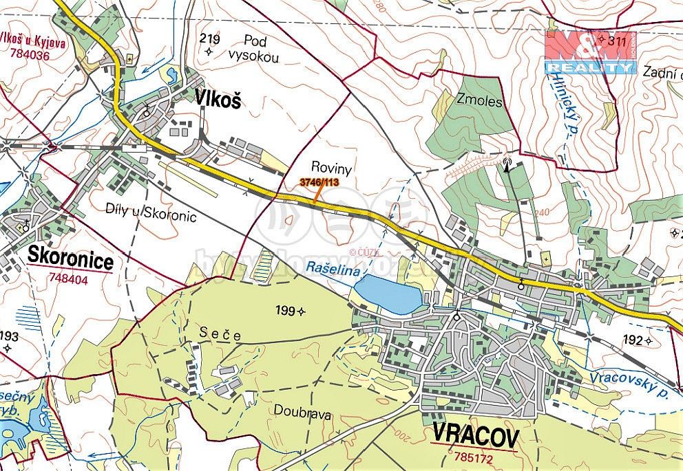 Prodej zemědělský pozemek - Vracov, okres Hodonín, Jihomoravský kraj - 5