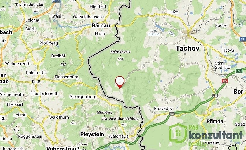 Pozemek pro bydlení · Lesná - Háje, okres Tachov, Plzeňský kraj - 4